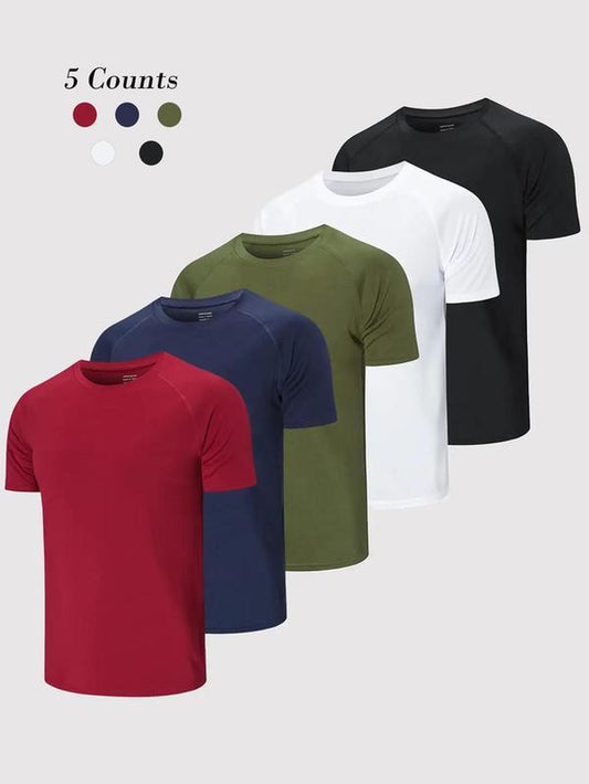 Men'S Plain Spring Sports Football Jersey, Quick Drying Breathable T-Shirt, Casual Tee Tops for Gym Workout Running Back to School, Mens Clothes, Please Purchase a Size Up, Gym Wear, Workout Tops, Men'S T Shirts, Athletic Crew Neck, Active Wear