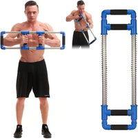 Push down Machine - Chest Exerciser at Home Workout Equipment, Arm Trainer - Portable Spring Resistance Exercise Gym Kit for Home, Travel or Outdoors